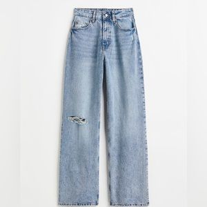 H&M | Loose Straight High Jeans | Sz: 8